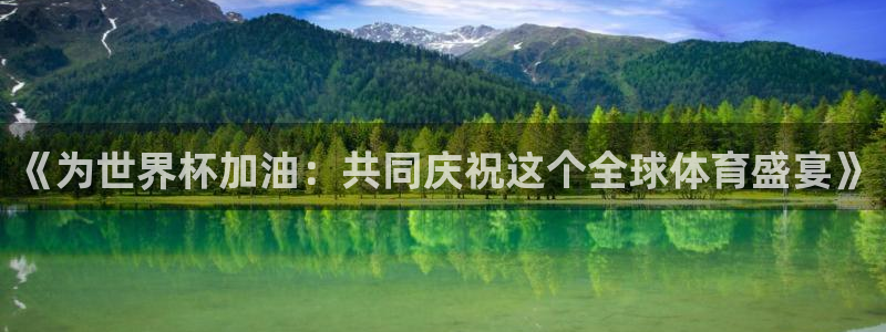 足球杯：《为世界杯加油：共同庆祝这个全球体育盛宴》